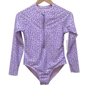 Wonder Nation Rashguard Cheetah Print NWT Size XL